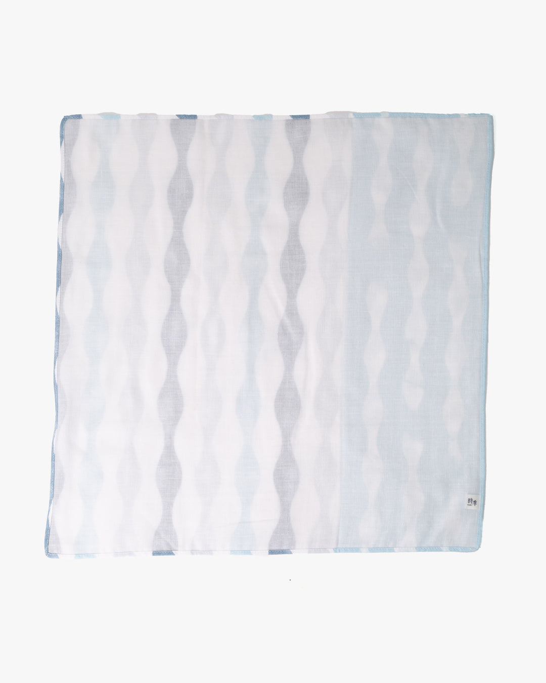 Miyamoto, Toki Double Gauze Handkerchief, Tachiwaku, Shades of Blue