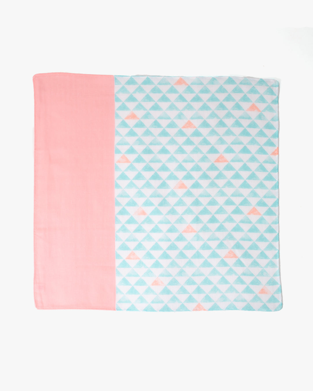 Miyamoto, Toki Double Gauze Handkerchief, Uroko, Blue and Pink