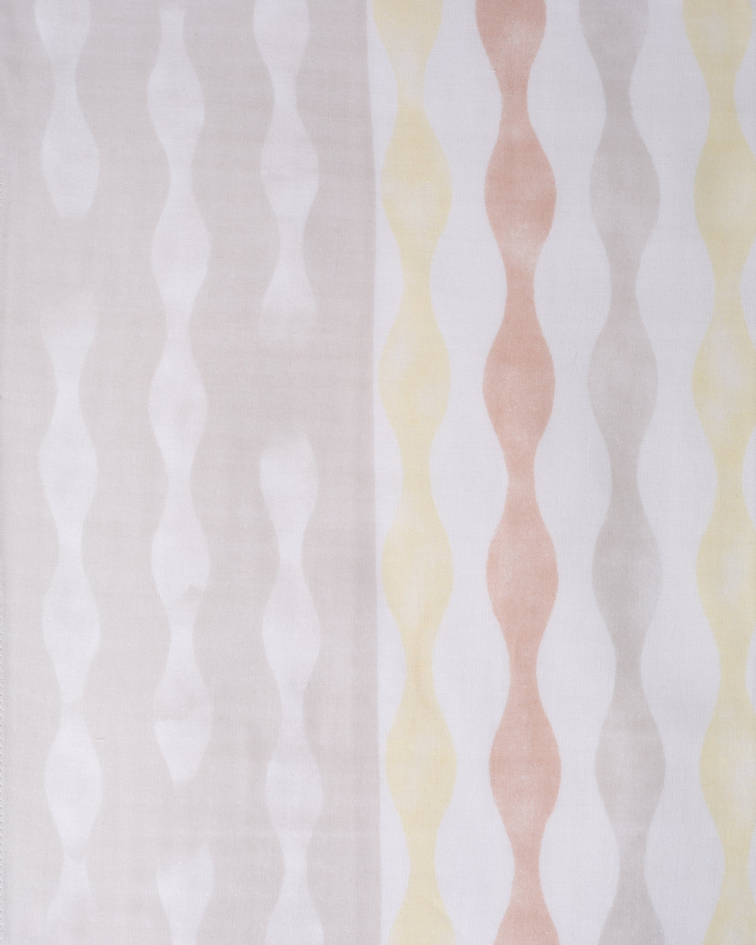 Miyamoto, Toki Double Gauze Handkerchief, Tachiwaku, Lemon and Taupe