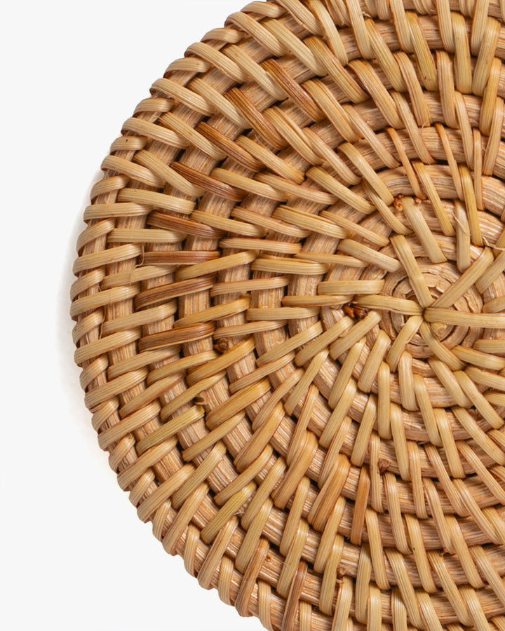 Kokoro Original, Woven Coaster, Bamboo