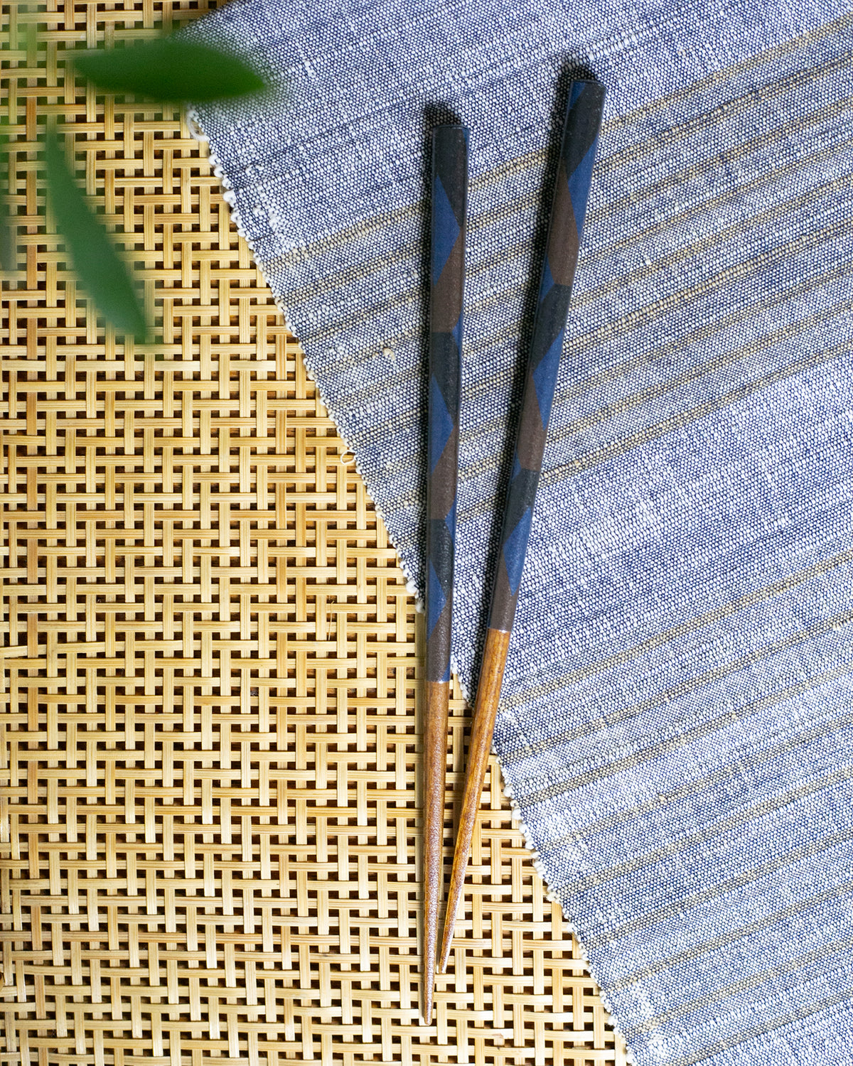 Chopsticks, Bisque, Blue Diamond