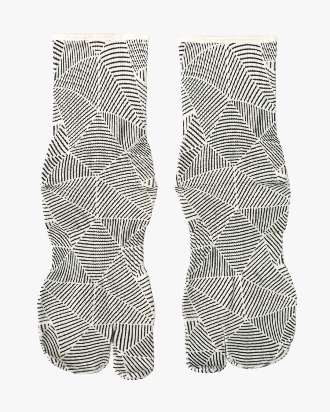 Tabi Socks, Wasi Wasi, Geometric Black