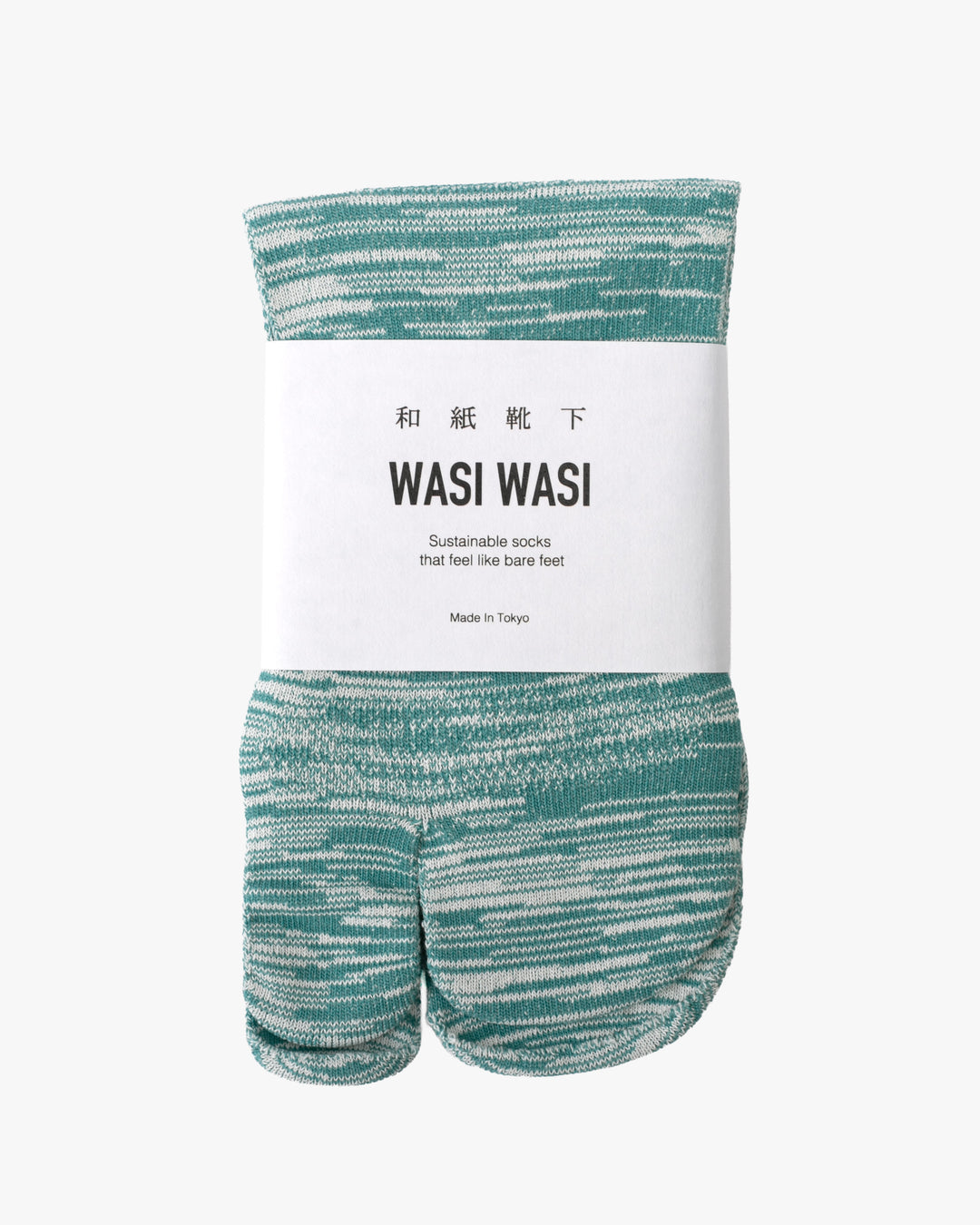 Tabi Socks, Wasi Wasi, Heather Teal