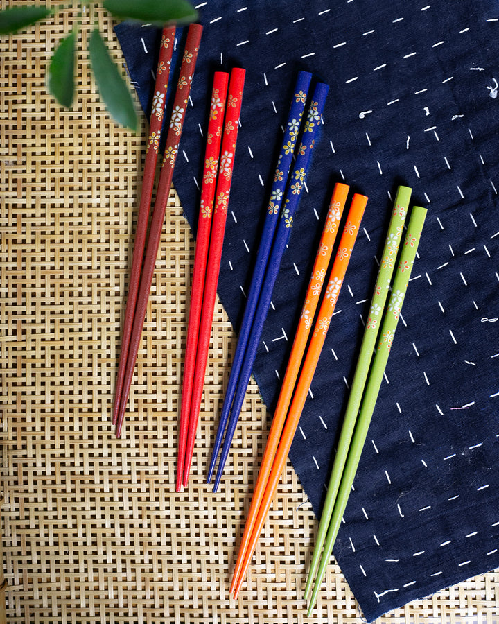 Chopsticks, Kawai, Bamboo Kobana Set of 5