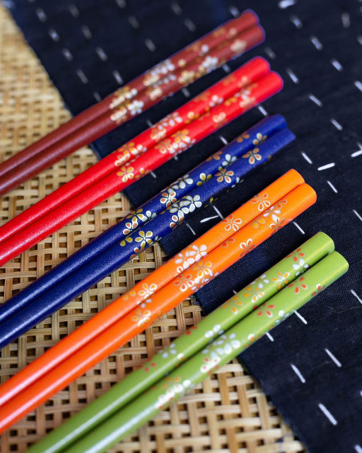 Chopsticks, Kawai, Bamboo Kobana Set of 5