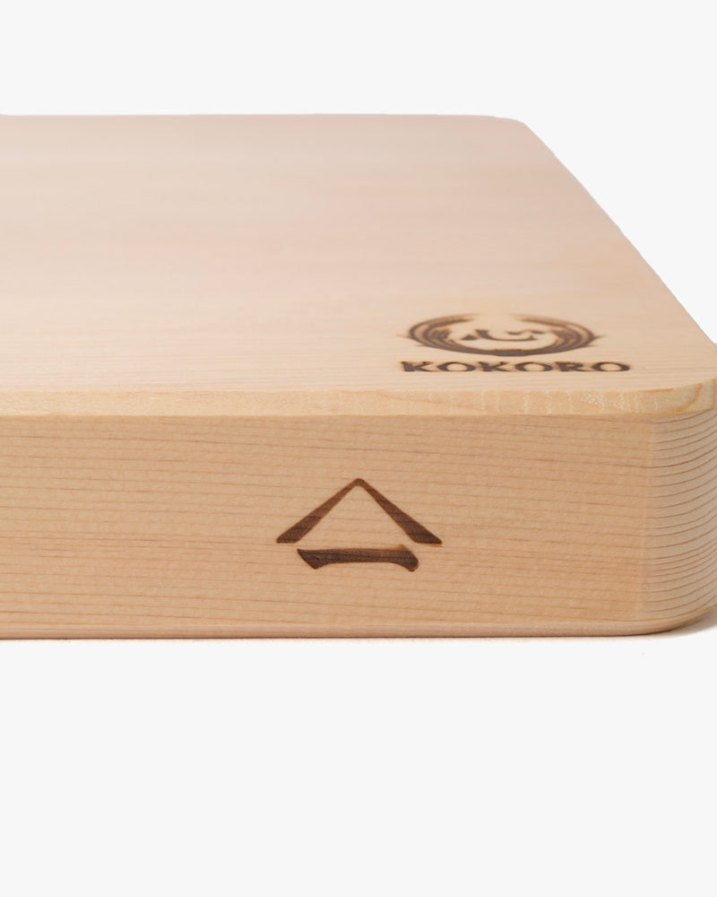 Cutting Board, Yamaichi x Kokoro, Hinoki Wood – Kiriko Made