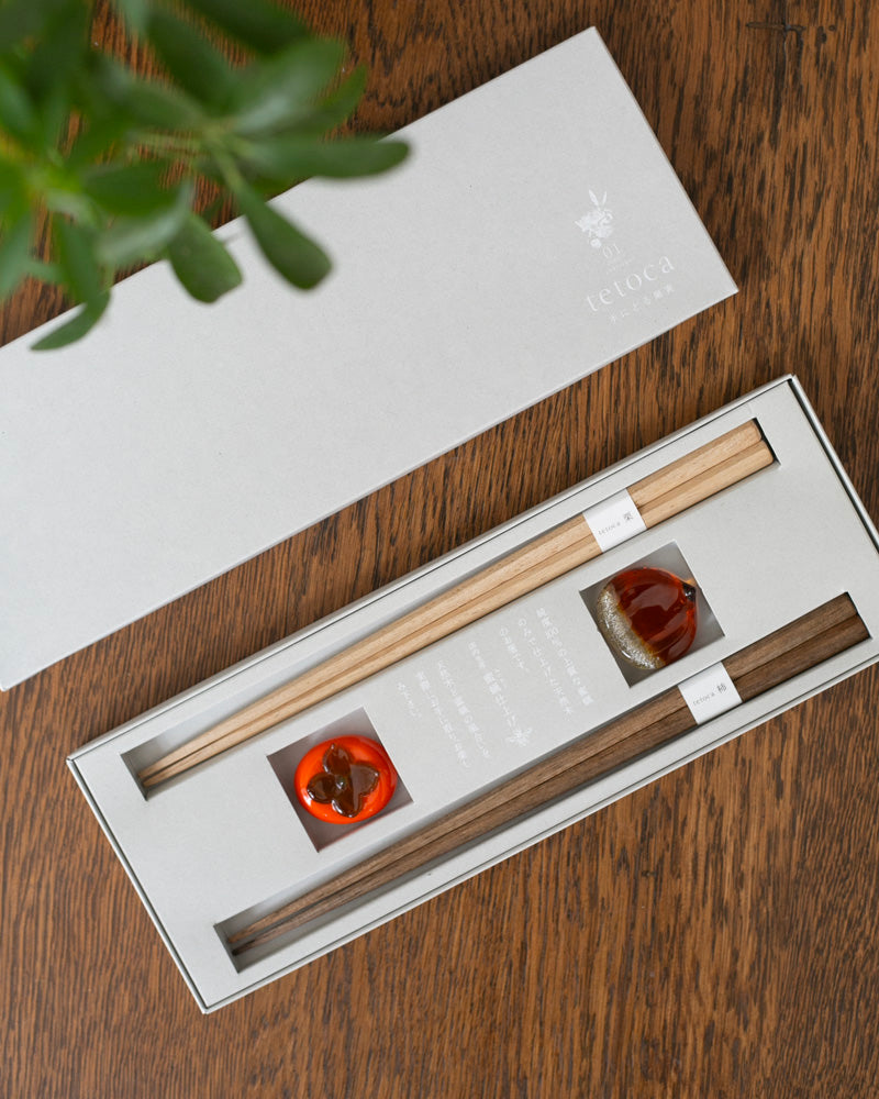 Chopstick Set, Kawai, Tetoca