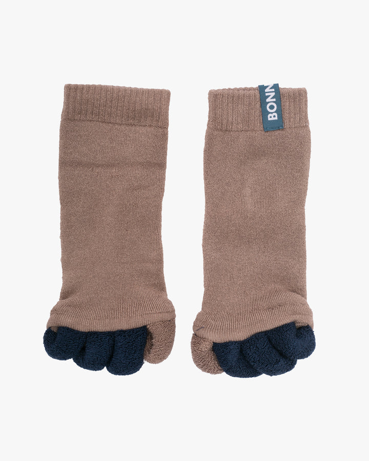 Toe Separator Socks, Bonnui, Beige