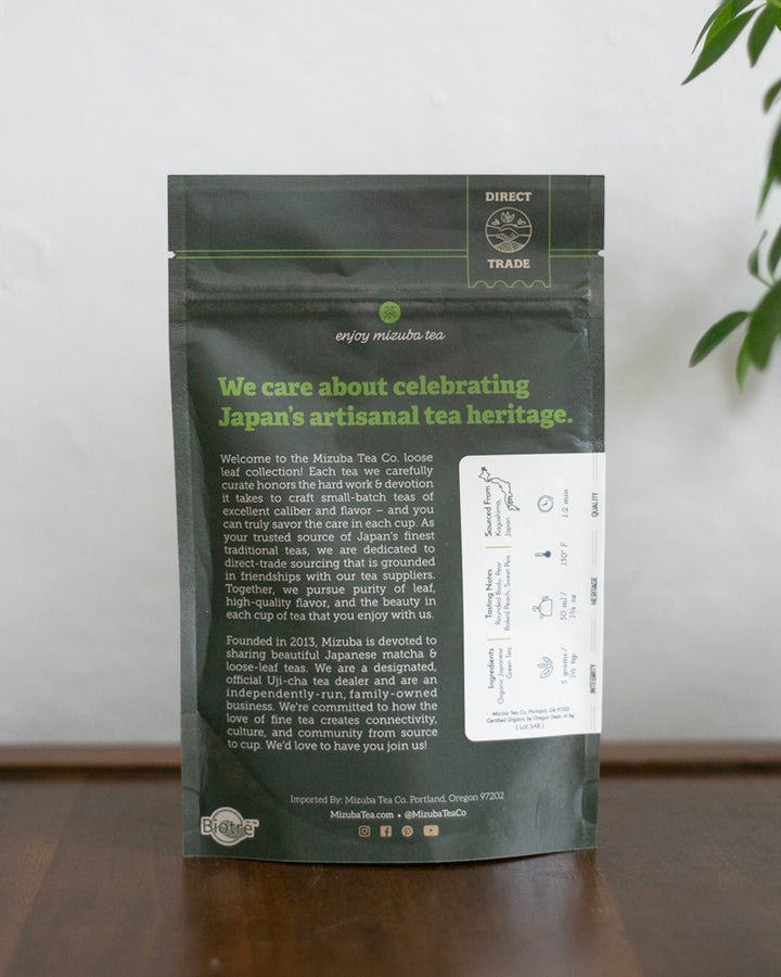 Mizuba Tea, Loose Leaf, Mizuba Gyokuro