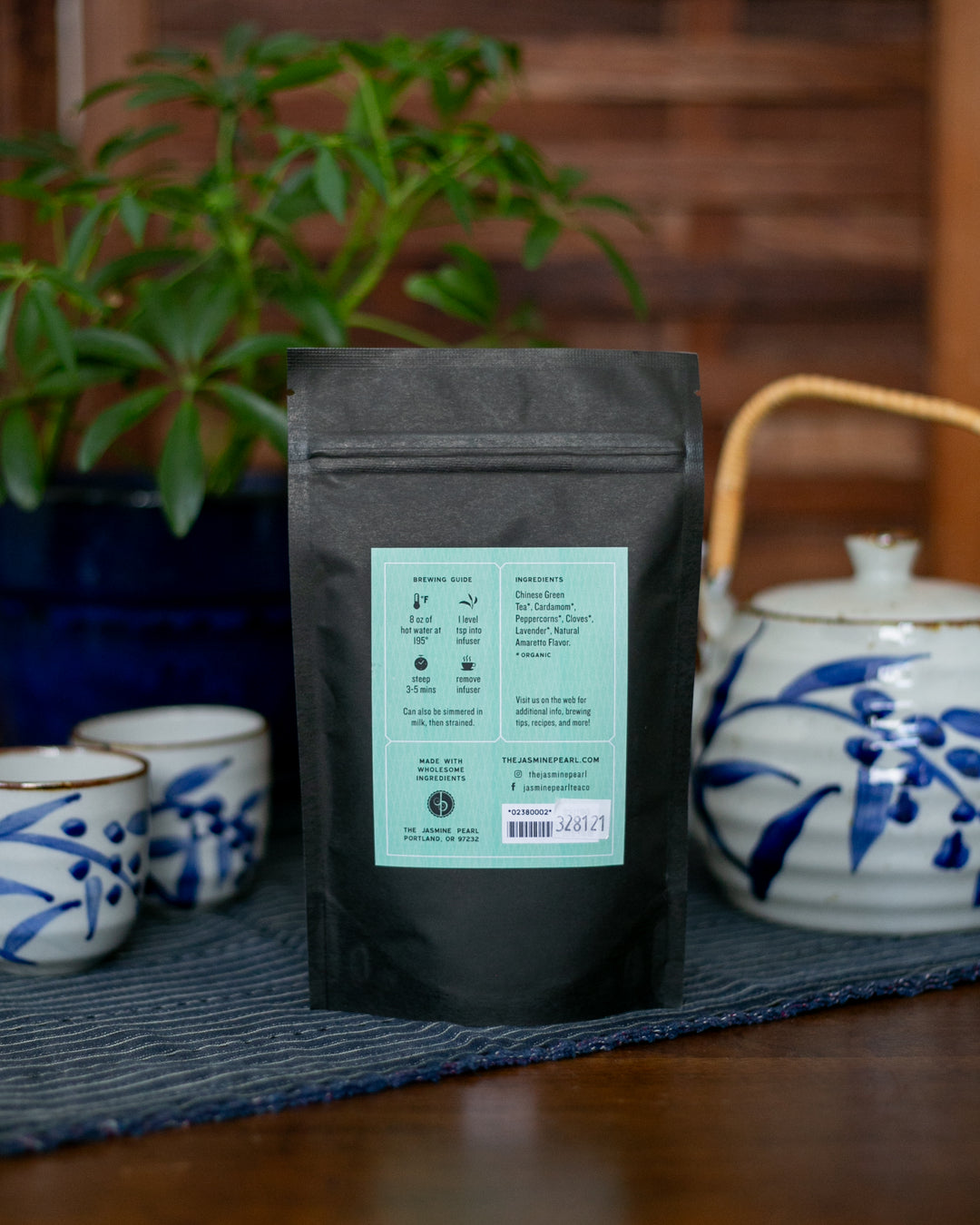 The Jasmine Pearl Tea, Loose Leaf, Kashmiri Chai Green Tea Blend