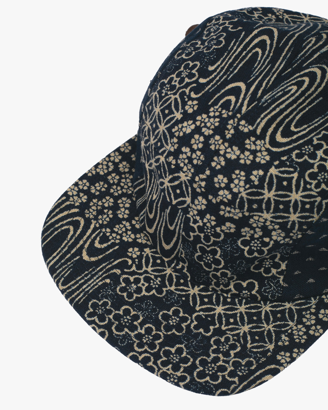 Kiriko Original Cap, 5-Panel, Two Tone, Indigo Multi and Uroko