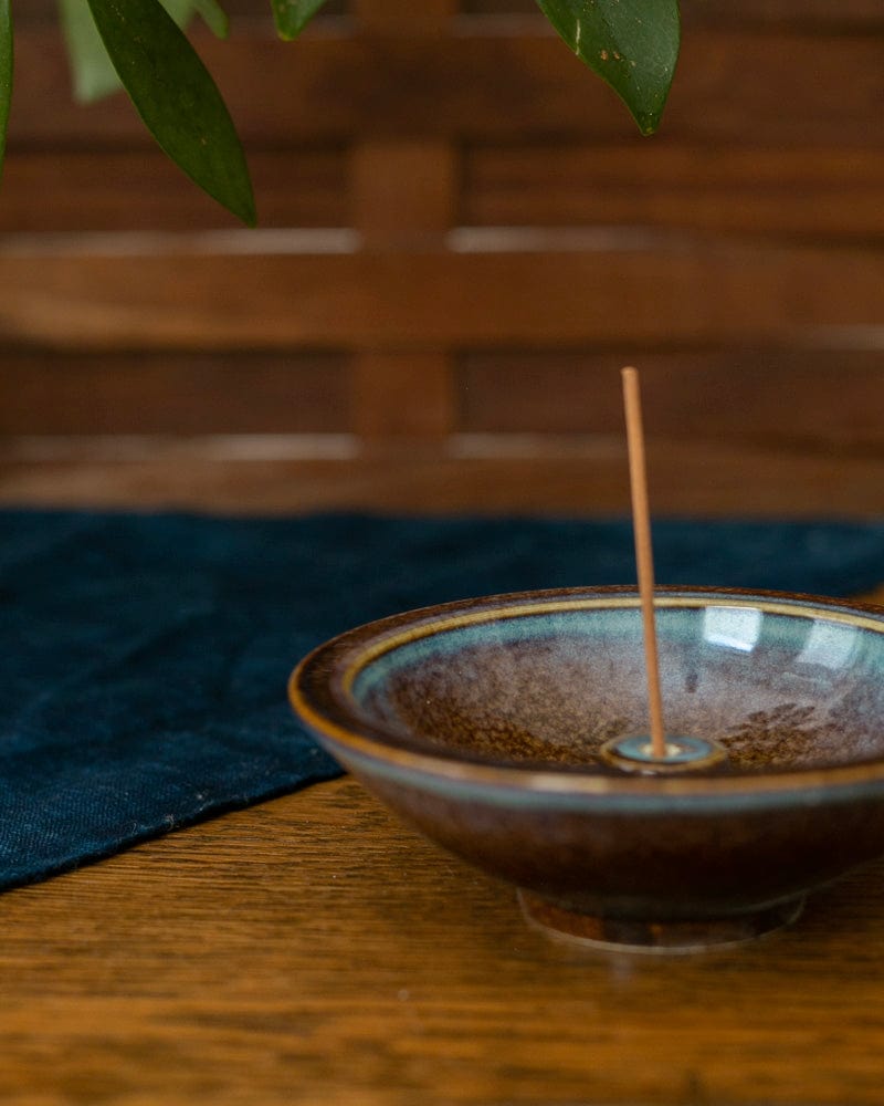 Shoyeido Incense Holder, Wheel, Mountain Mist