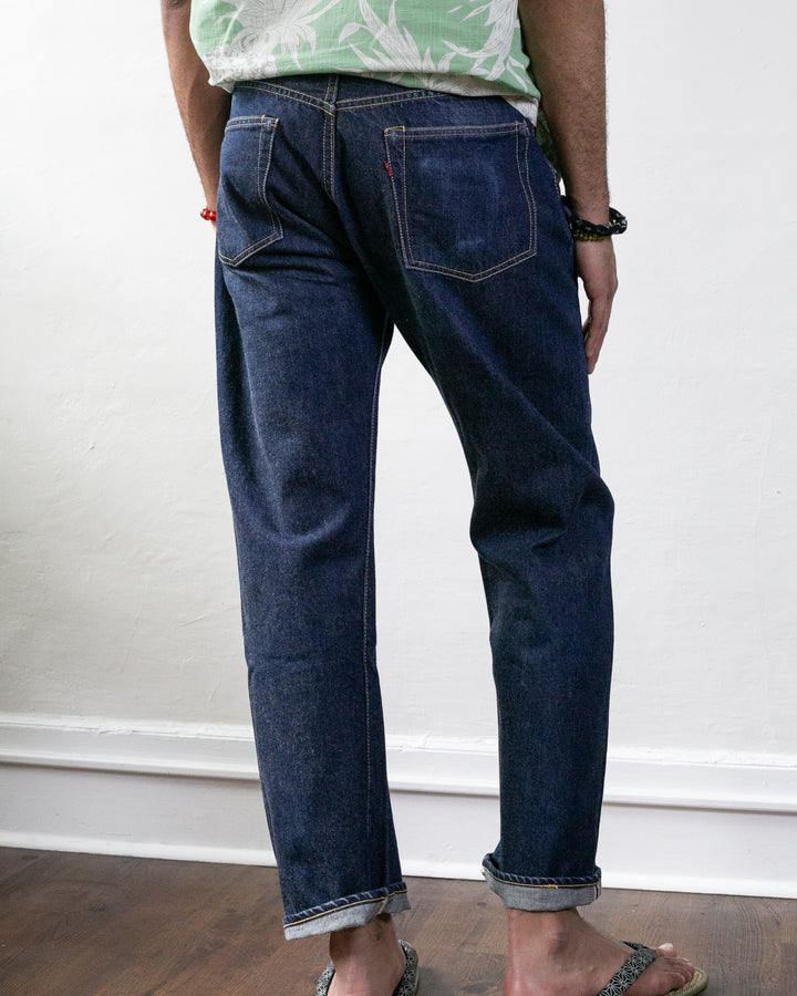 Japanese Repro Selvedge Denim Jeans, Joe McCoy Brand - 33" x 36"