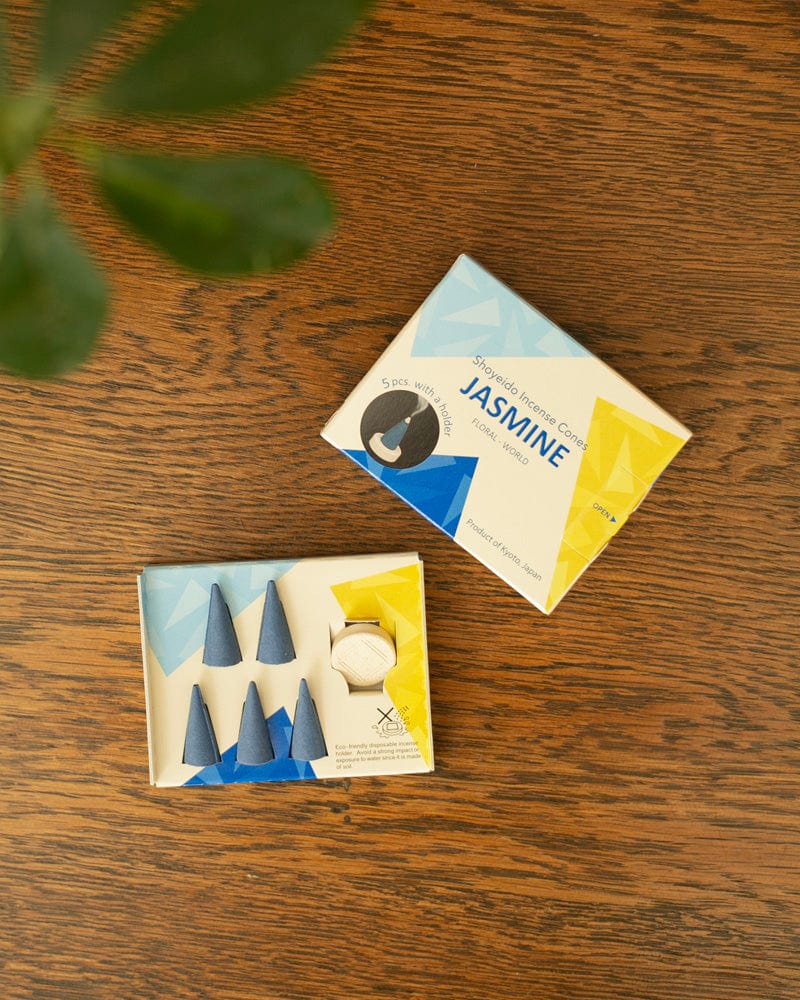 Shoyeido Natural Incense, Cone, Jasmine
