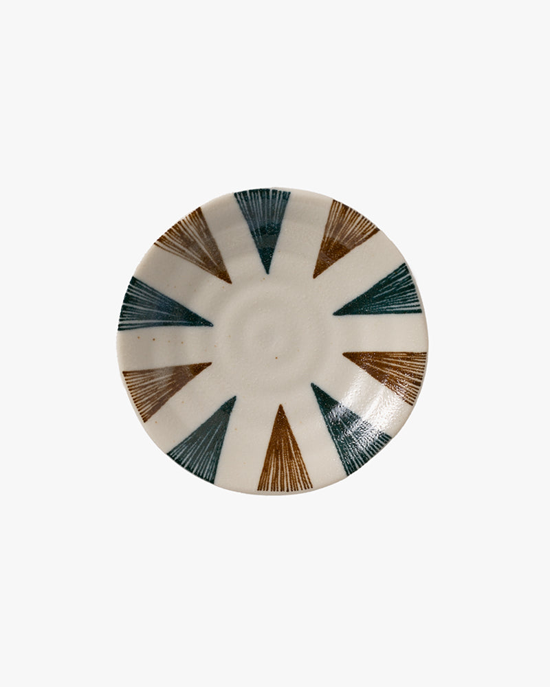 Plate, Ichiyama, Set of 6, Mingei Multi Pattern