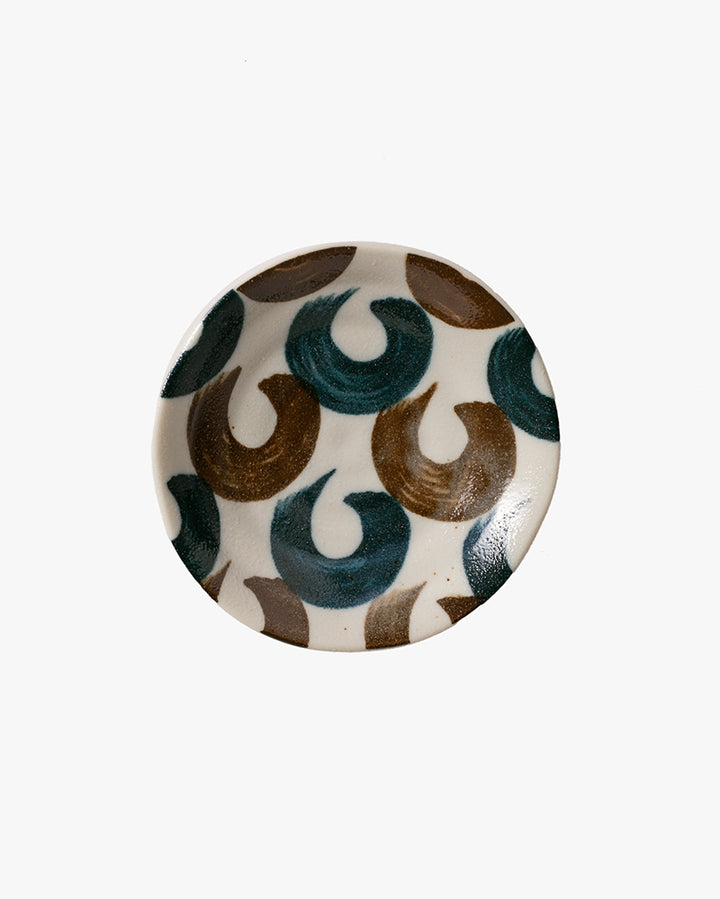 Plate, Ichiyama, Set of 6, Mingei Multi Pattern