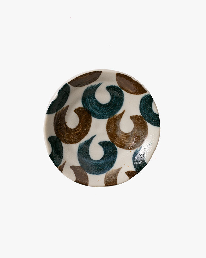 Plate, Ichiyama, Set of 6, Mingei Multi Pattern