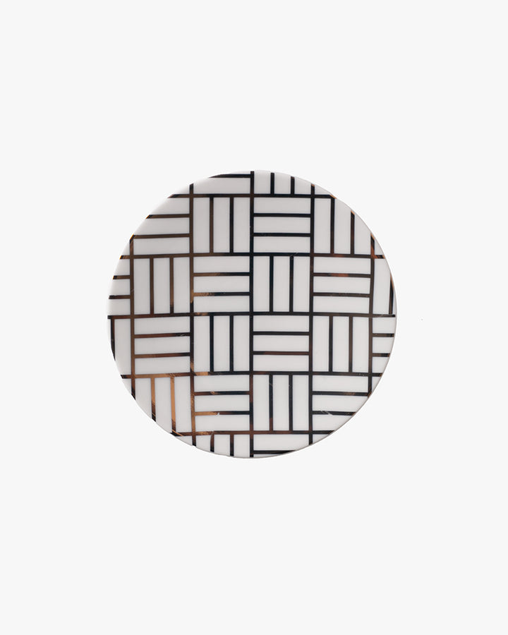 Plate, Ichiyama, Set of 5, Edo Komon
