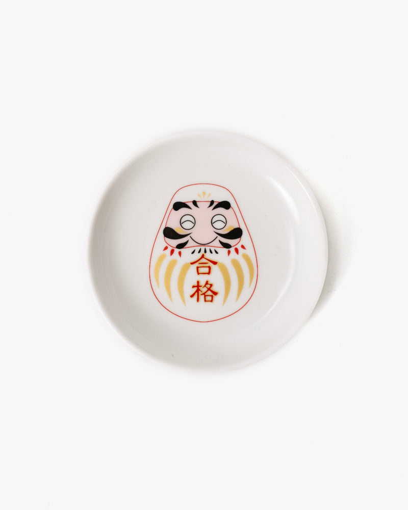 Plate, Ichiyama, Daruma, Gōkaku