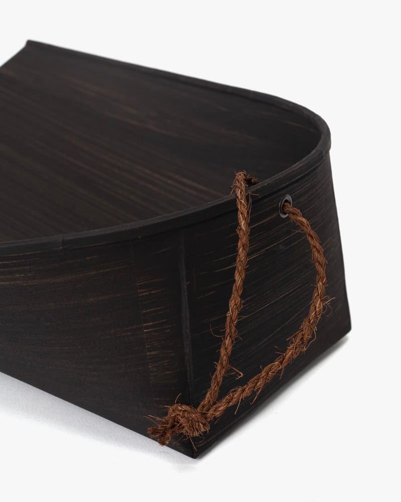 Dustpan, Takada, Japanese Paper and Bamboo Kiriko Made