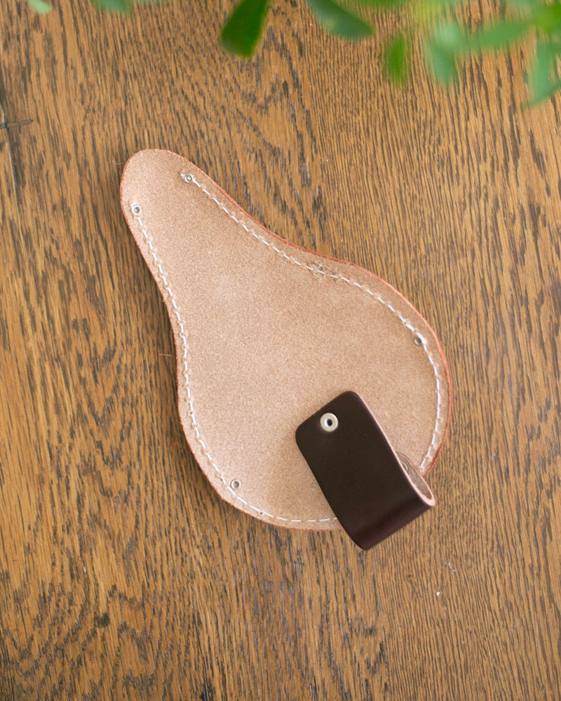 Tanabe Hasami, Scissors Case, Brown Leather