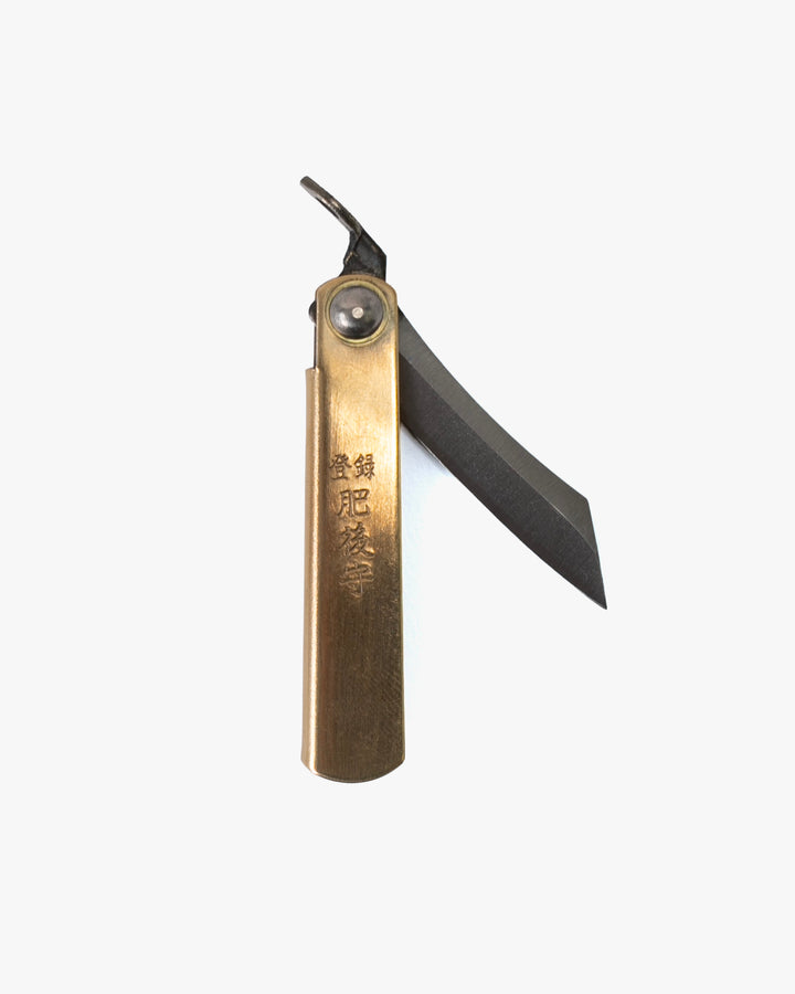 Higonokami, Japanese Knife, Mame Utility Knife - Red Sheath