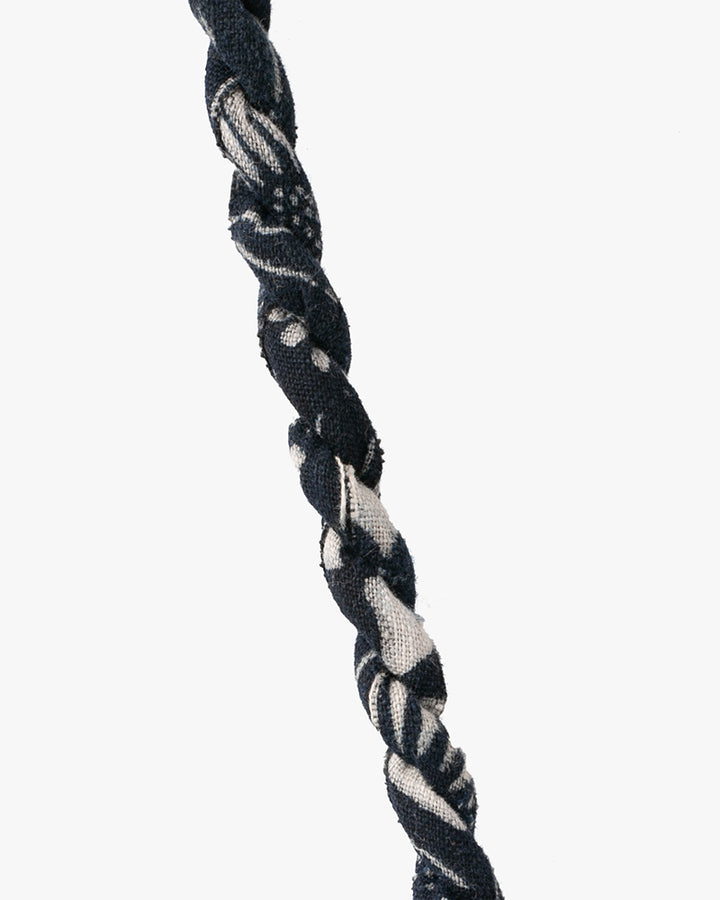 Boet x Kiriko Necklace, Faded Indigo Katazome