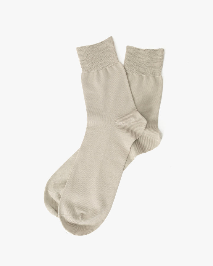 Knitwin, Crew Socks, Egyptian Cotton, Praha Light Gray