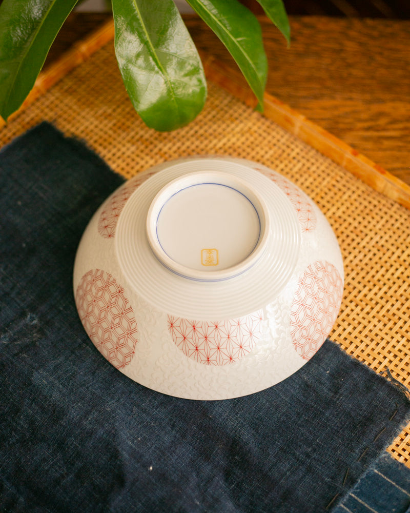 Kouraku Kiln Bowl, Asanoha