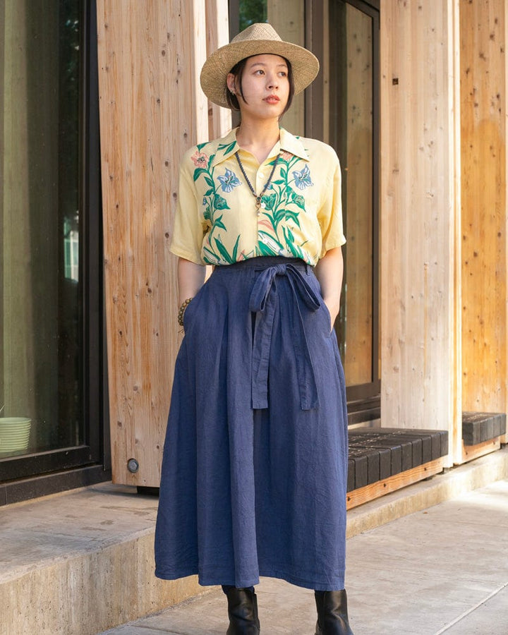 Prospective Flow Skirt, Kyu, Indigo Blue