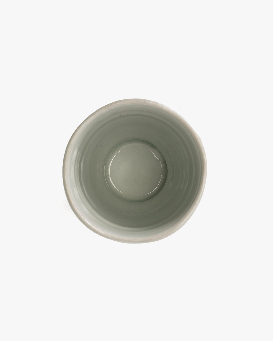 Cup, Bisque, Uwabami Series, Off White Dots - L
