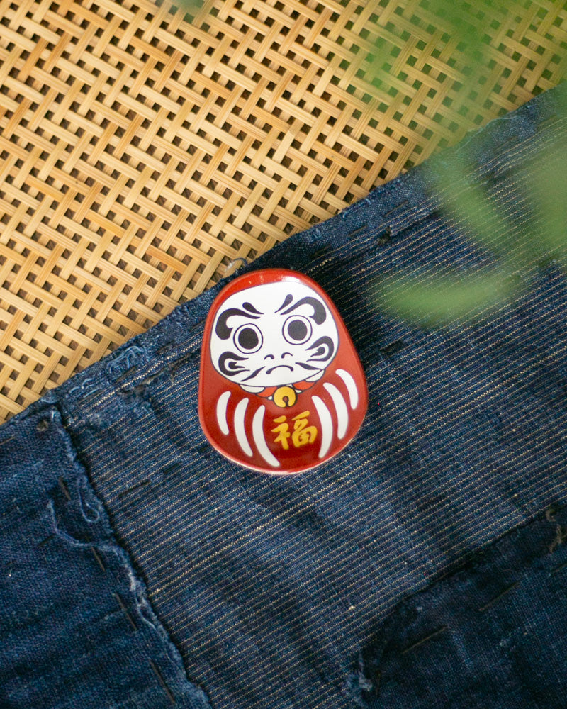 Kouraku Kiln Chopstick Rest, Daruma