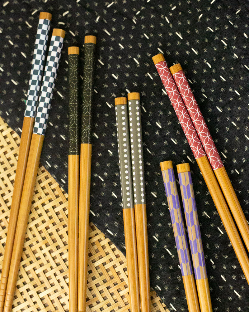 Chopsticks, Kawai, Susutake Wamon, Set of 5