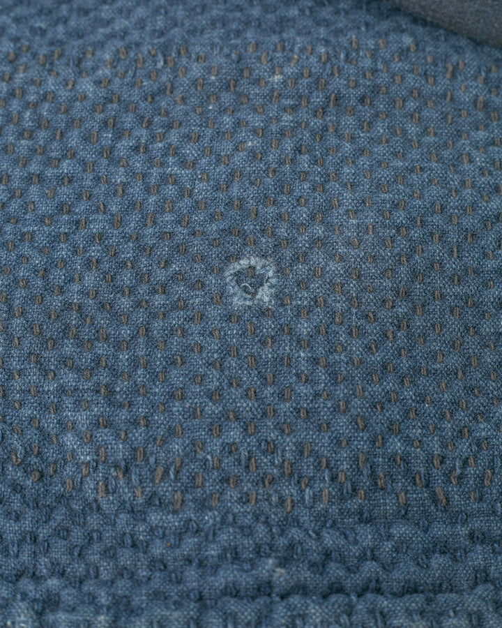 Vintage Noragi Jacket, Partially Sashiko Stitched Indigo