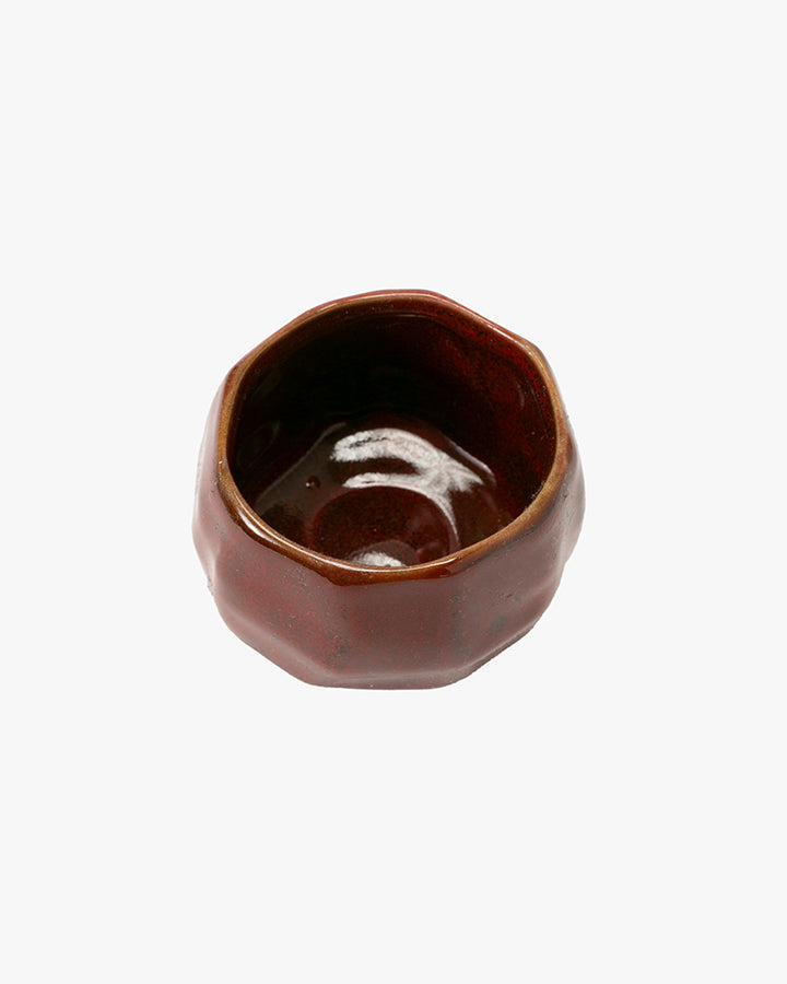 Sake Cup, Ichiyama, Aka Kabe