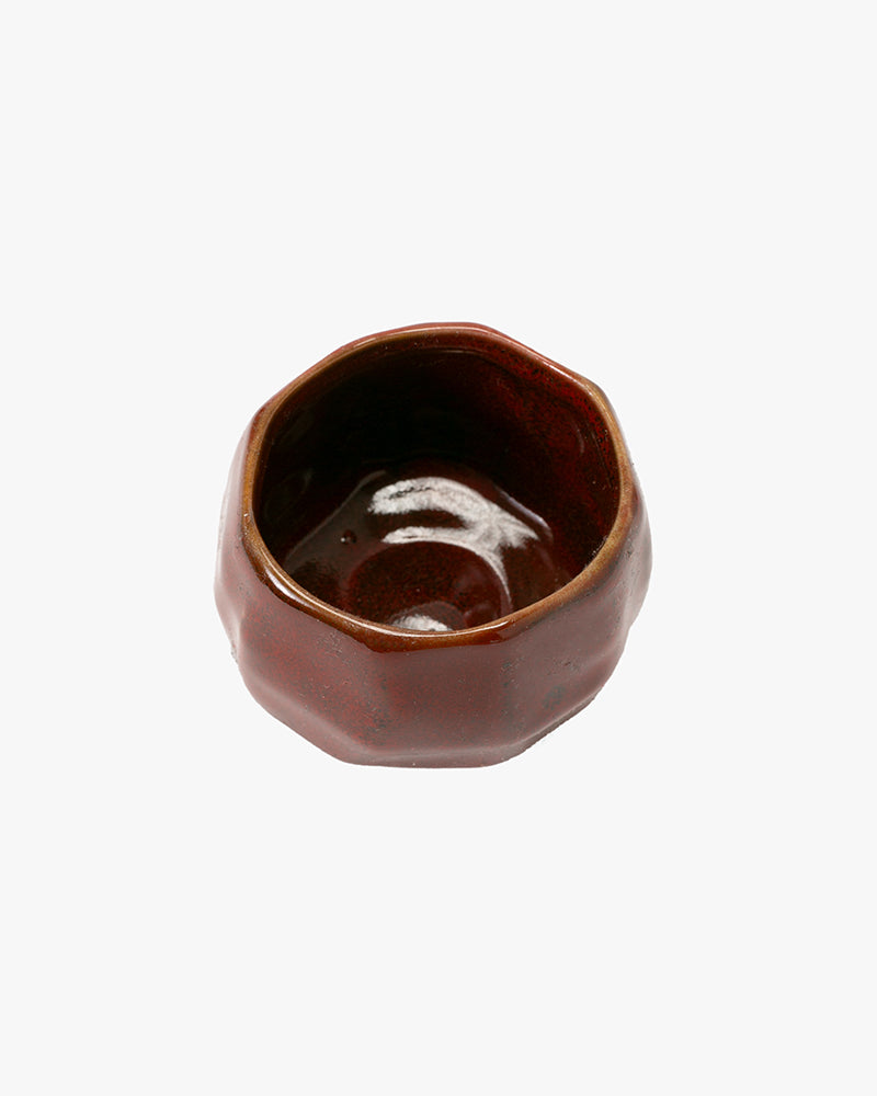 Sake Cup, Ichiyama, Aka Kabe