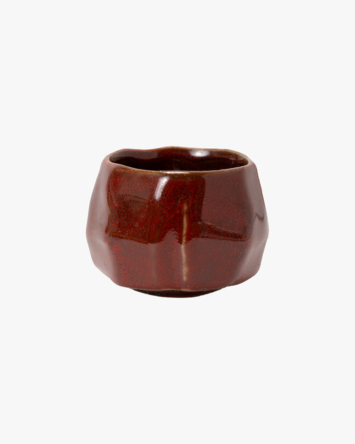 Sake Cup, Ichiyama, Aka Kabe
