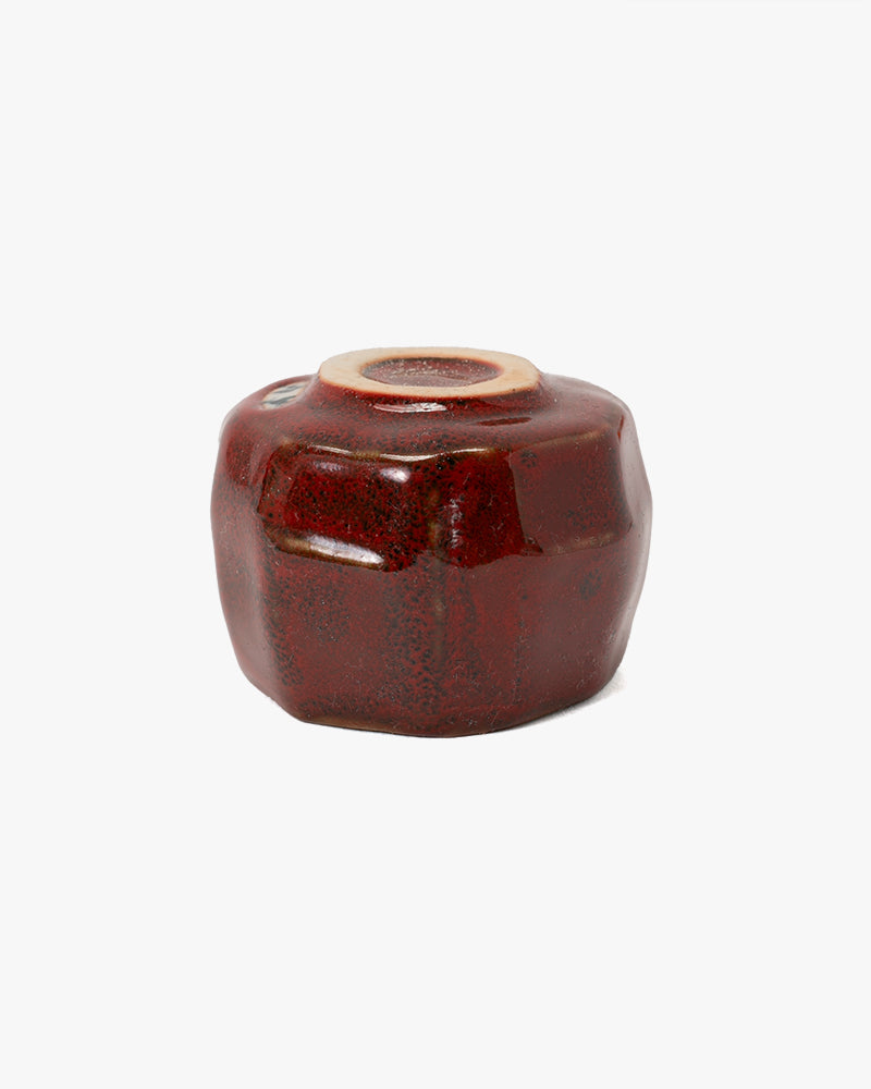 Sake Cup, Ichiyama, Aka Kabe
