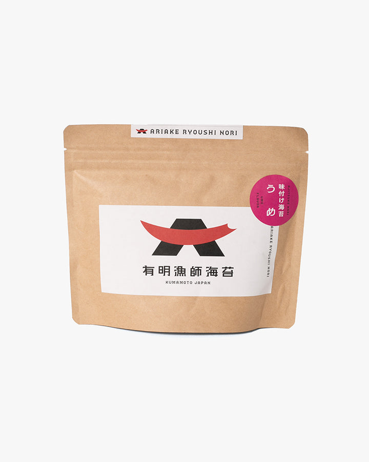 Umami Insider, Ariake Ryoshi Nori, Ume Plum Seasoned Roasted Nori Seaweed Snack