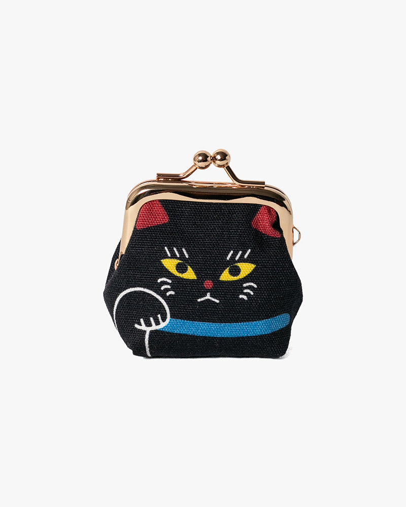 Wa Modern, Coin Purse, Kuroneko