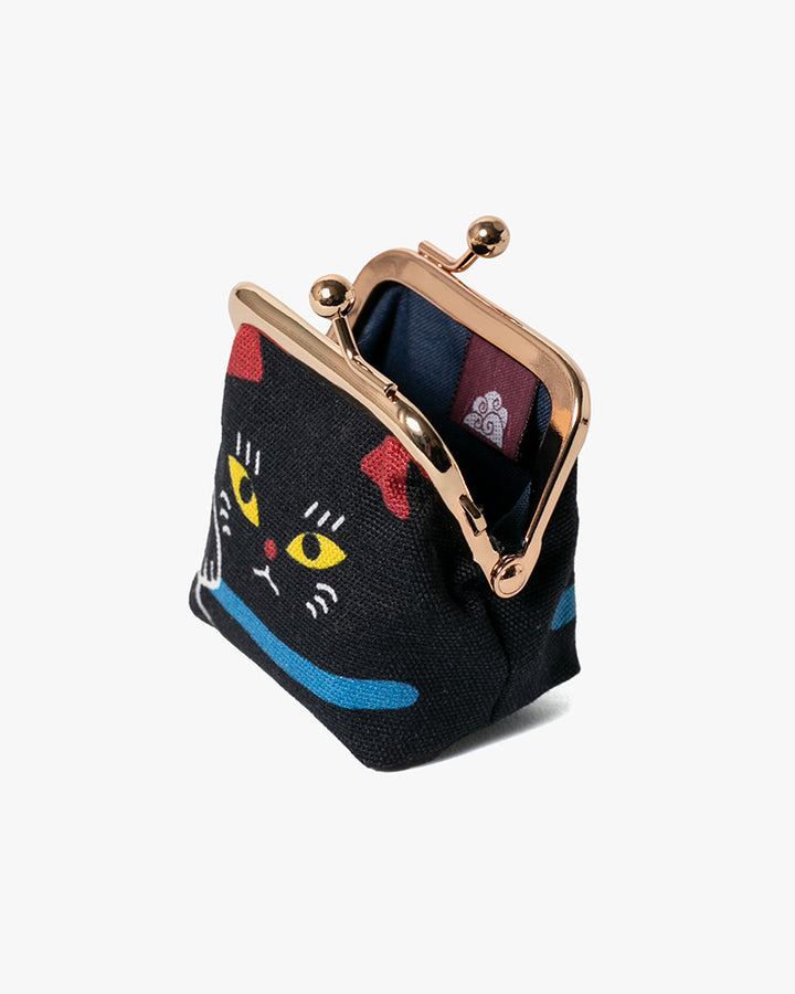 Wa Modern, Coin Purse, Kuroneko