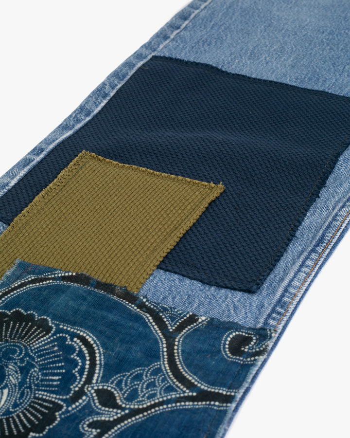 Kiriko Custom Patched Denim Jeans, 5