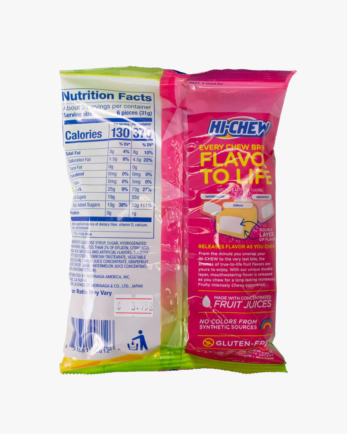Hi-Chew, Sweet and Sour Mix