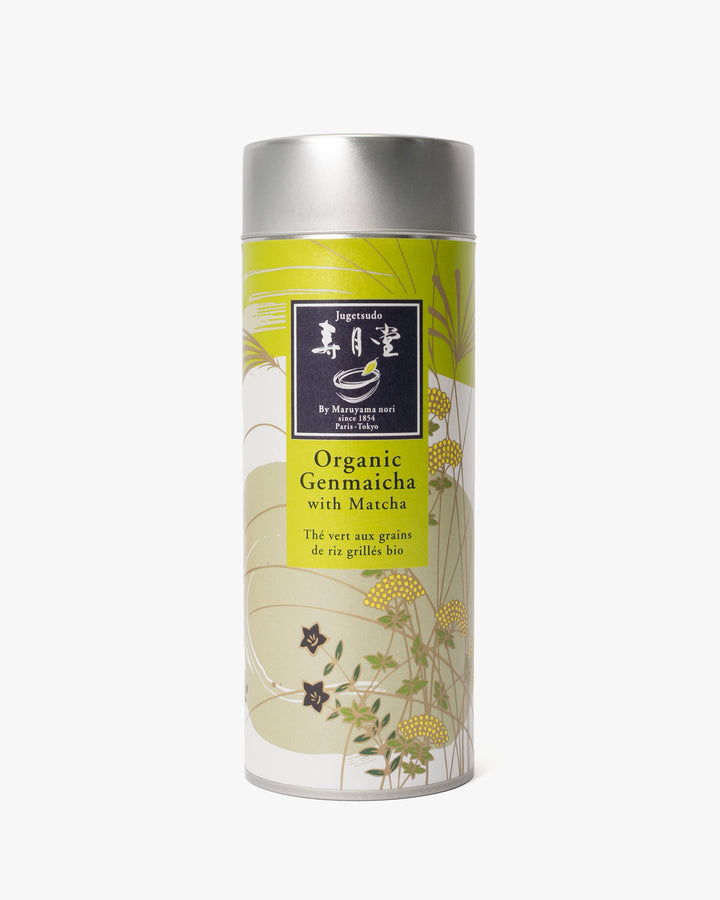 Jugetsudo Organic Genmaicha With Matcha, Loose Leaf 40g