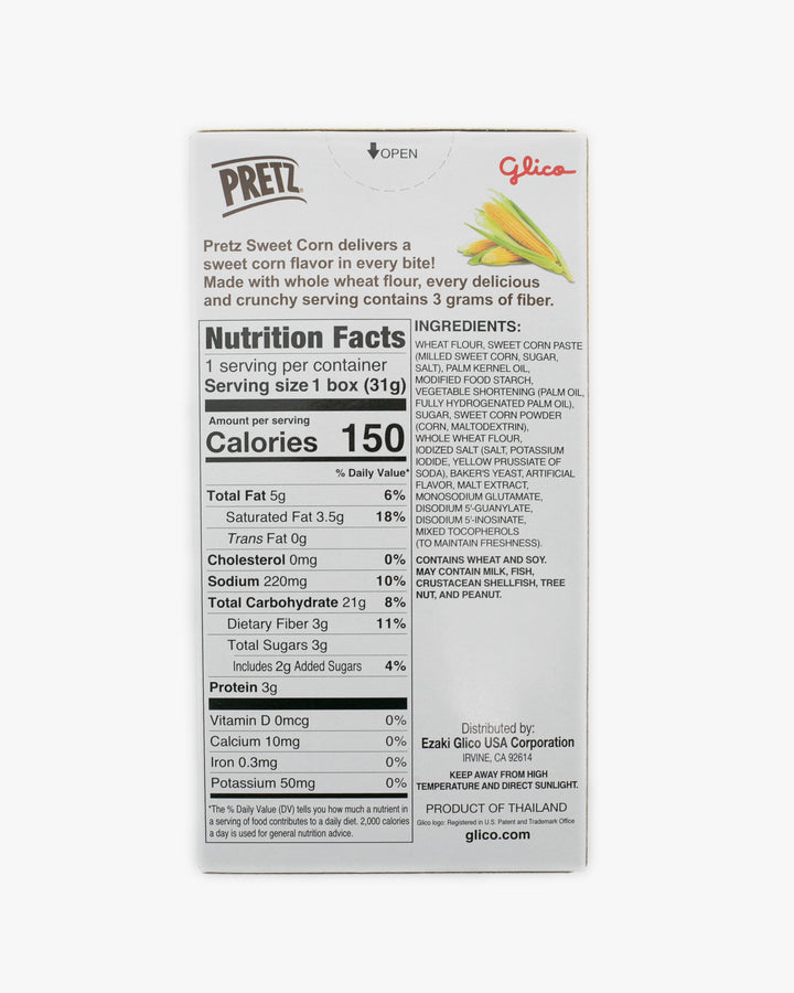 Glico, Sweet Corn Pretz