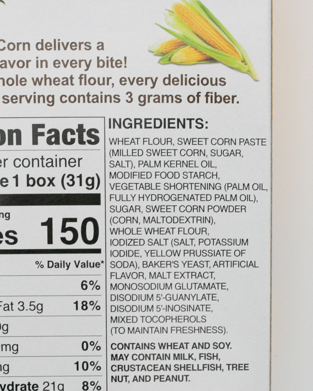 Glico, Sweet Corn Pretz
