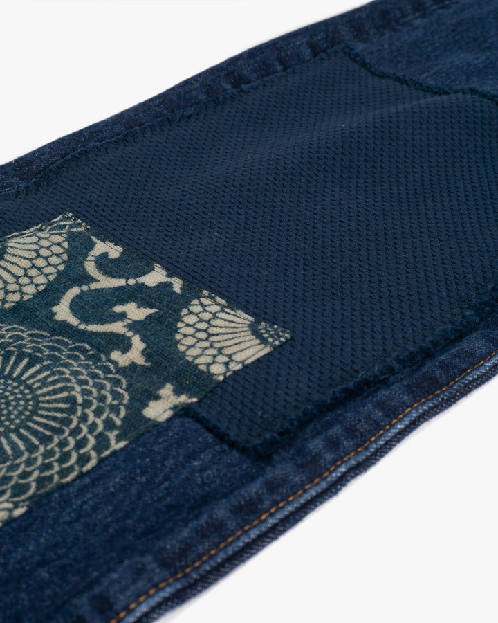 Kiriko Custom Patched Denim Jeans, 2
