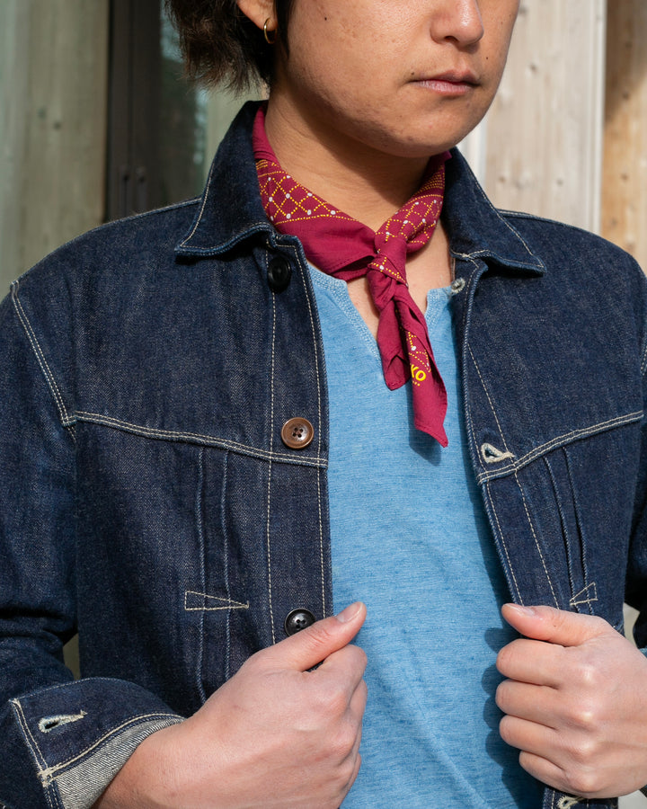 Japanese Repro Jacket, M, Orgueil, Dark Indigo