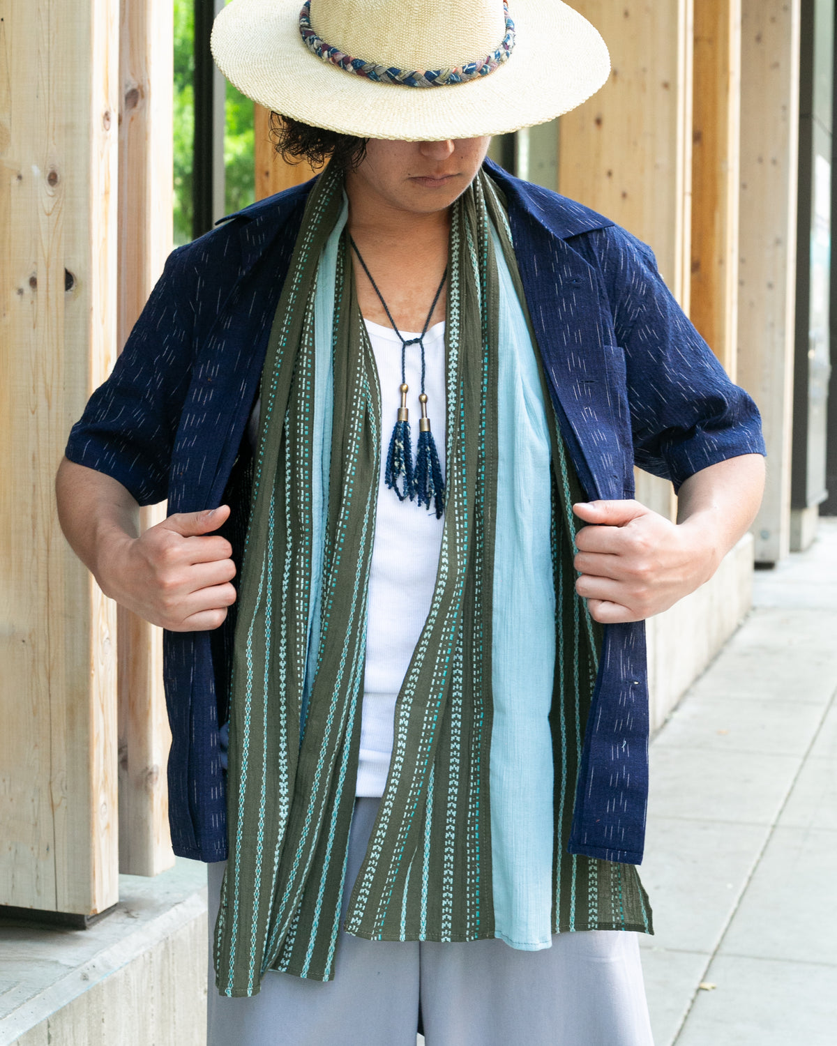 Kiriko Original Scarf, Triple Split, #4