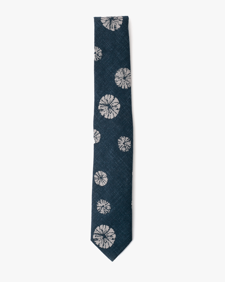 Kiriko Original Tie, Classic, Indigo Kumo Shibori